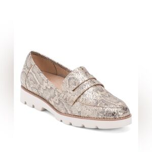BRAND NEW WITH TAGS VIONIC Women's Snakeskin Loafers. Size 11.
